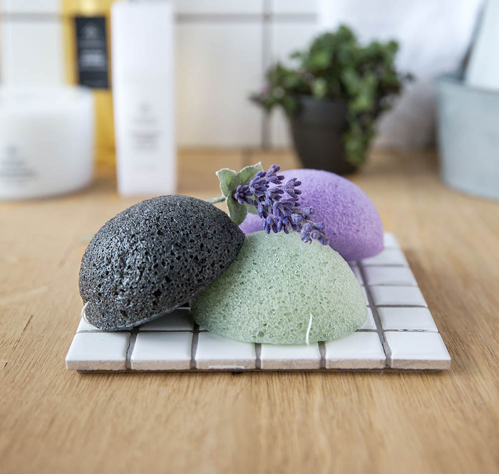 Organic Konjac Svamp Aloe Vera - Tør hud