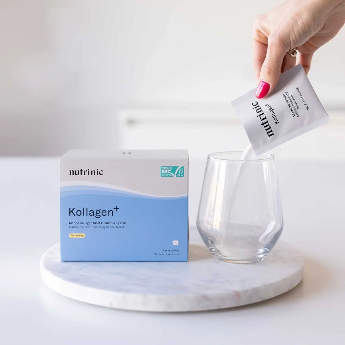 Nutrinic Kollagen+ - Kollagen, C-Vitamin & Zink