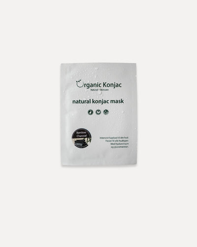 Organic Konjac Mask – Bamboo Charcoal