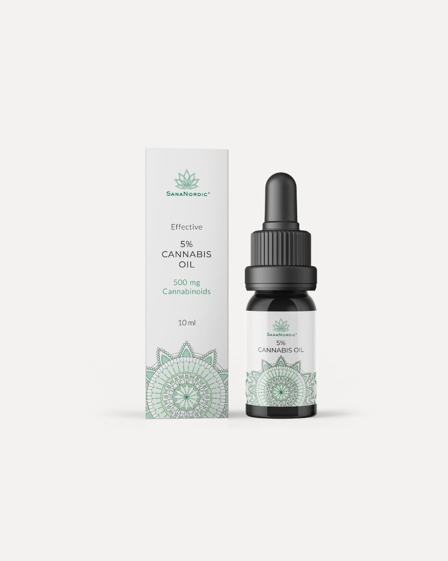 Sana Hemp Face Oil 5% - 10 ml