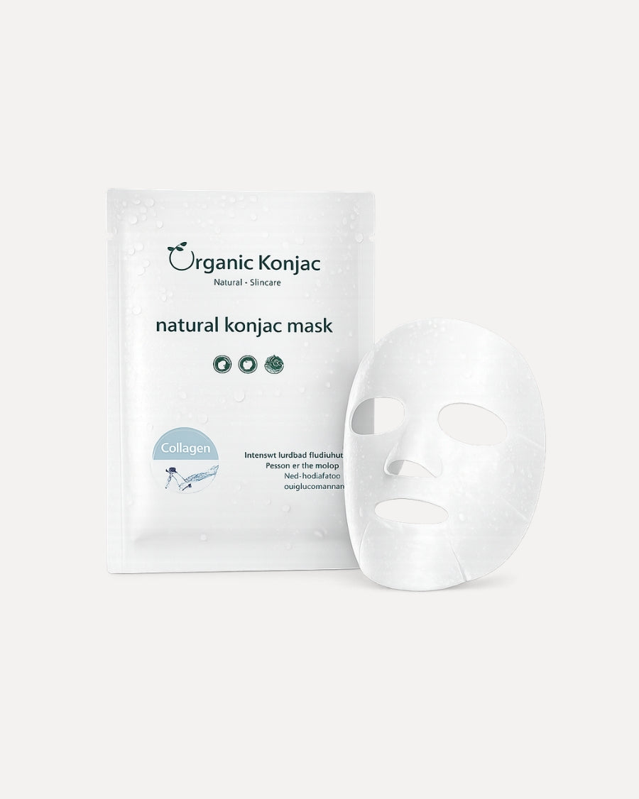 Organic Konjac Mask - Collagen maske