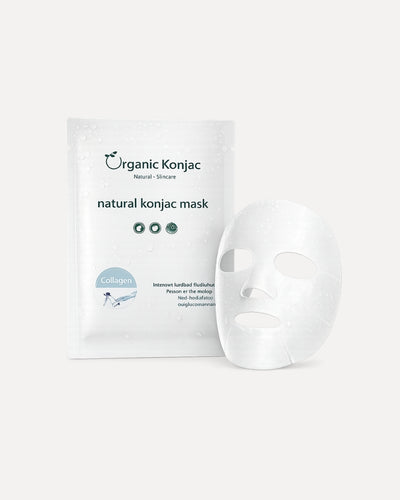 Organic Konjac Mask - Collagen maske