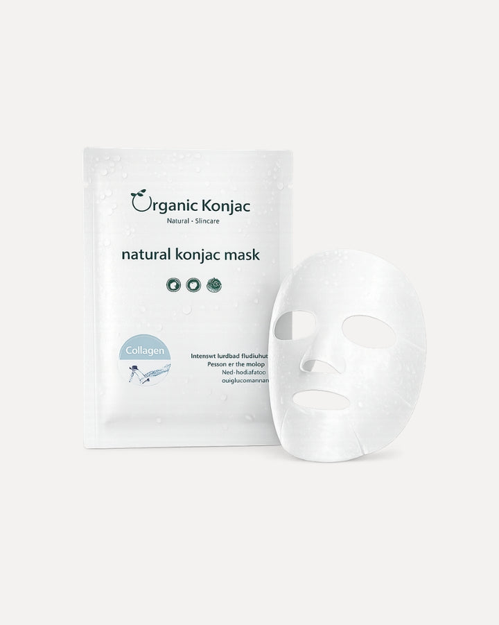 Organic Konjac Mask - Collagen maske