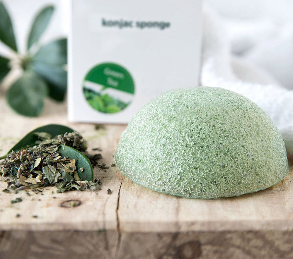 Organic Konjac Svamp Green Tea