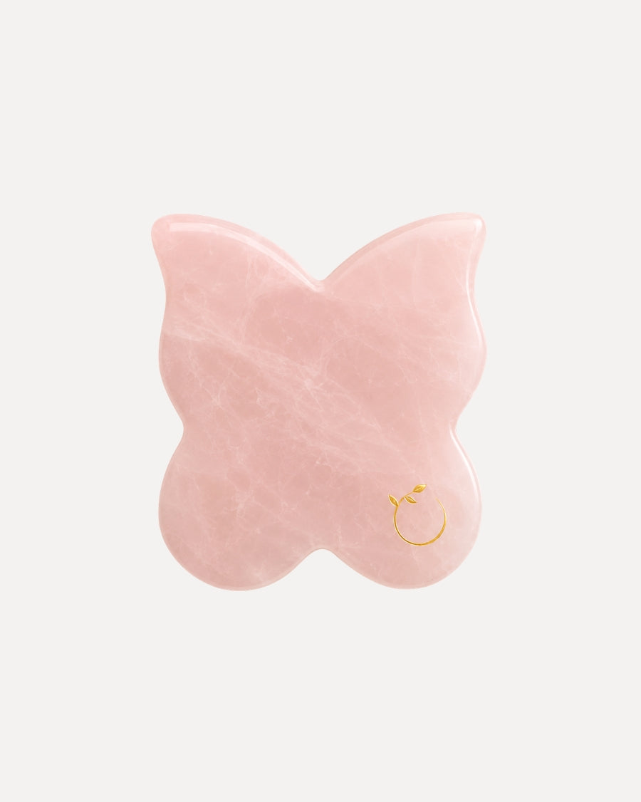 Butterfly Face & Body Gua Sha - Rosakvarts