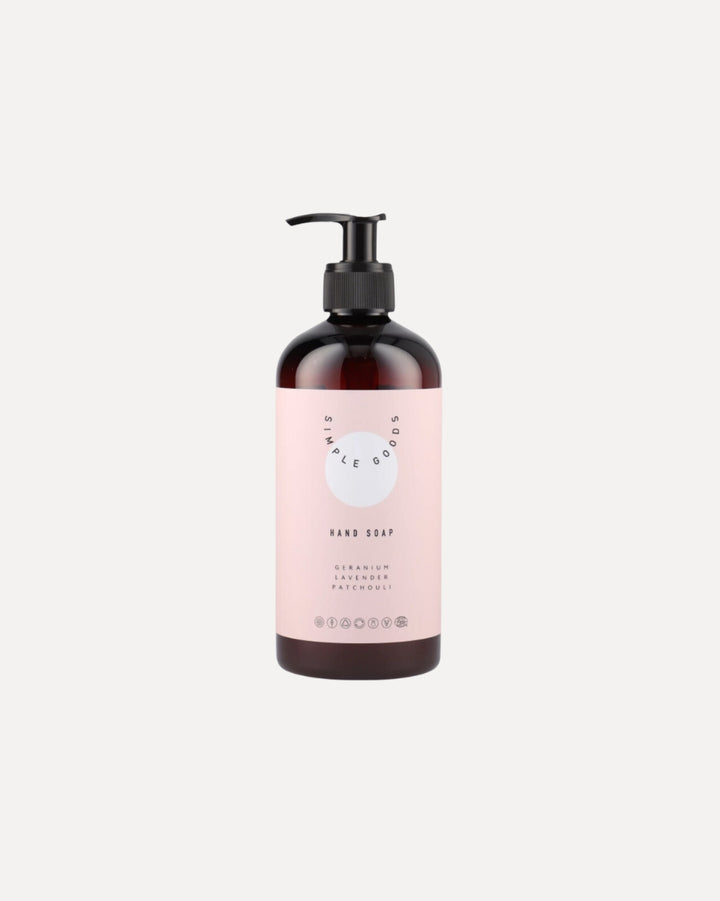 Simple Goods Hand Soap - Geranium, Lavender & Patchouli