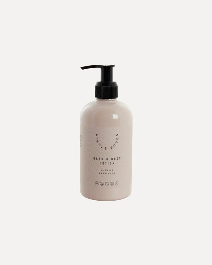 Simple Goods Hand and Body Lotion - Citrus & Bergamia