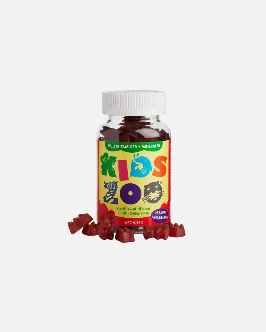 Kids Zoo Multivitamin + Mineraler Vegansk Gummies - 60 stk