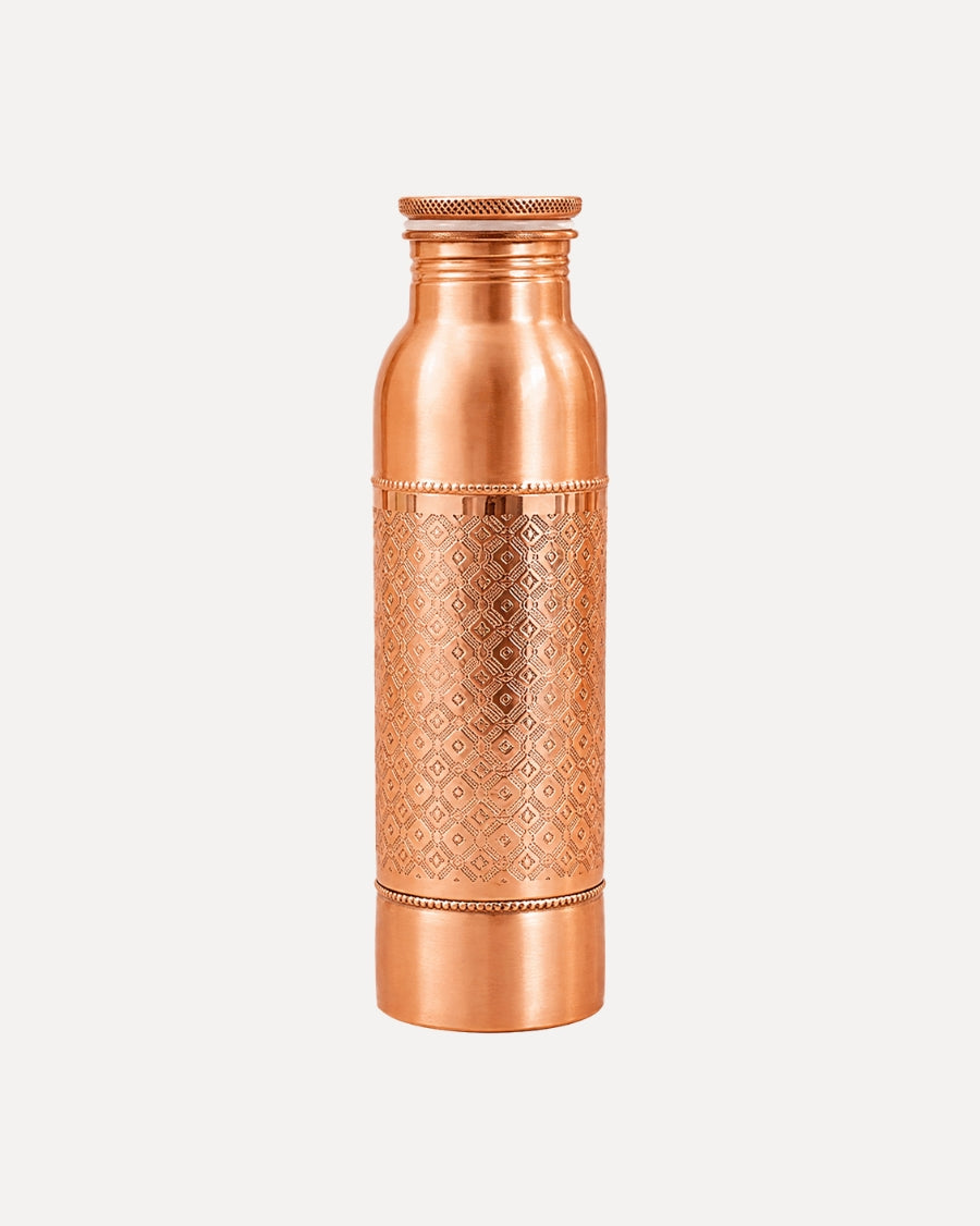 Kobber Vandflaske Mosaic | 900 ml
