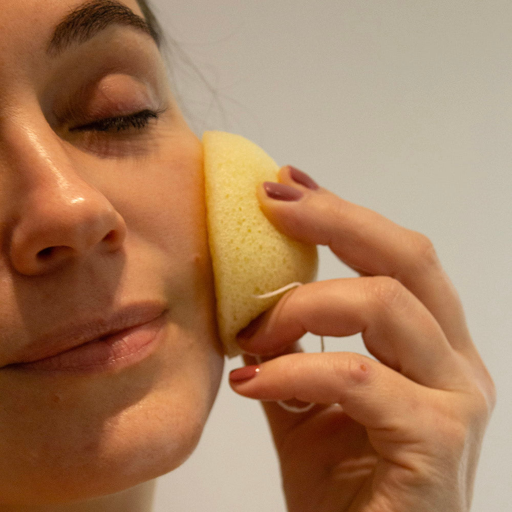 Organic Konjac Svamp Lemon - Mod pigmentforandringer