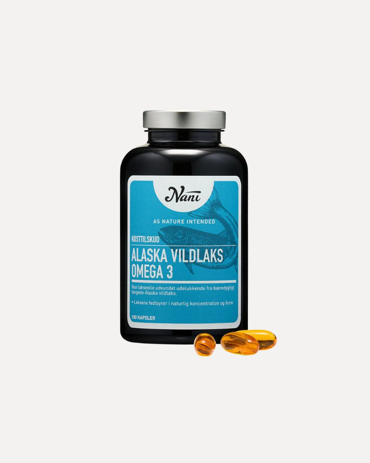 Nani Fiskeolie Alaska Vildlaks Omega 3