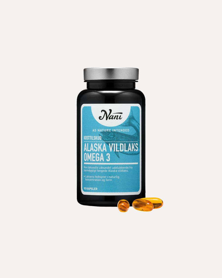 Nani Fiskeolie Alaska Vildlaks Omega 3