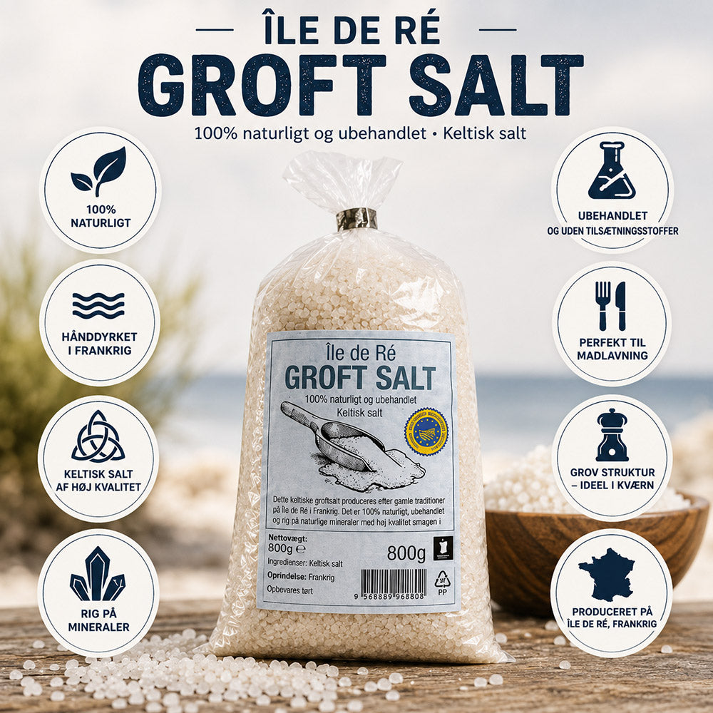 Keltisk Groft Havsalt - 800 g