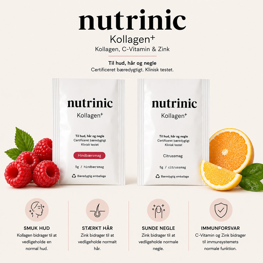 Nutrinic Kollagen+ - Kollagen, C-Vitamin & Zink