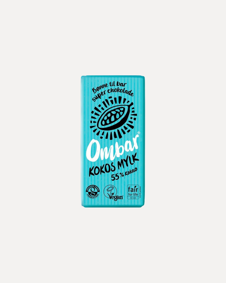 Ombar Raw Chokoladebar - Kokosmælk 55% - 70 g