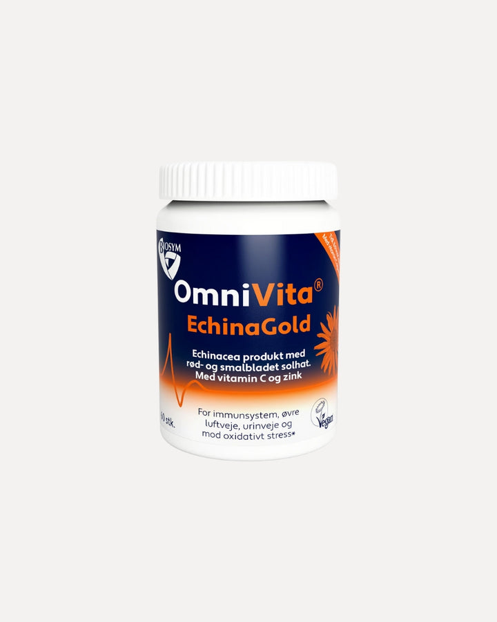 Biosym Omnivita EchinaGold - For Immunsystemet - 60 Stk