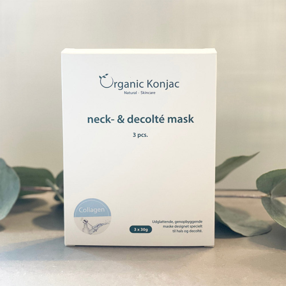 Organic Konjac Natural Neck & Decolte Mask