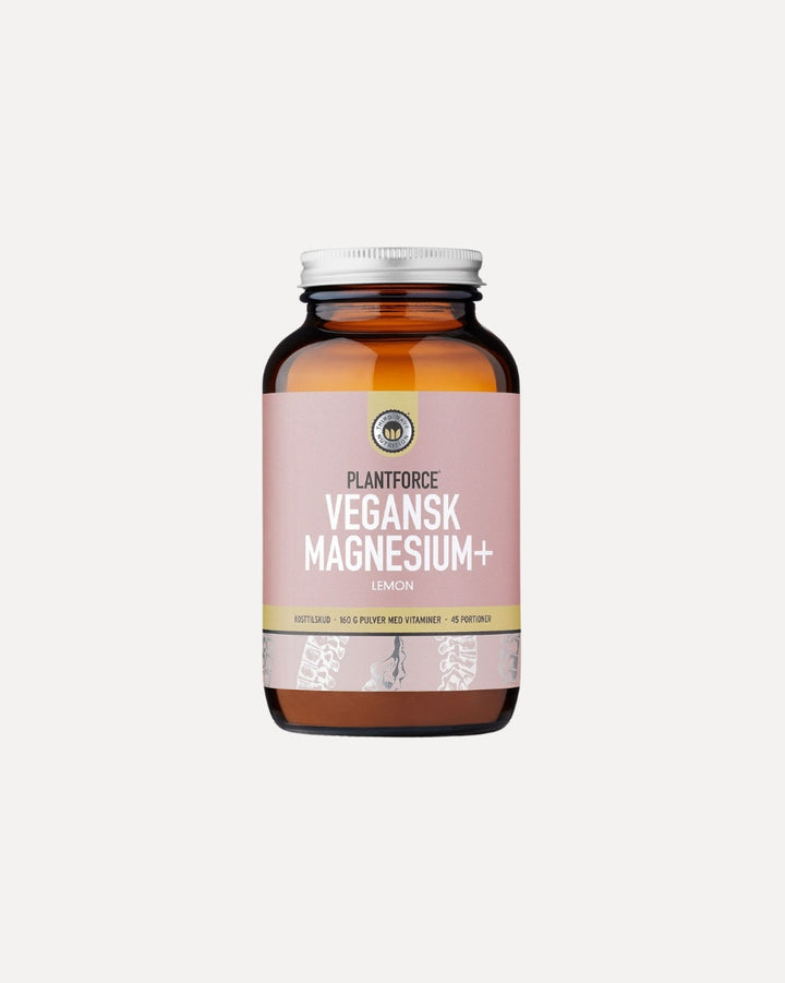 Plantforce Vegansk Magnesium+ Lemon