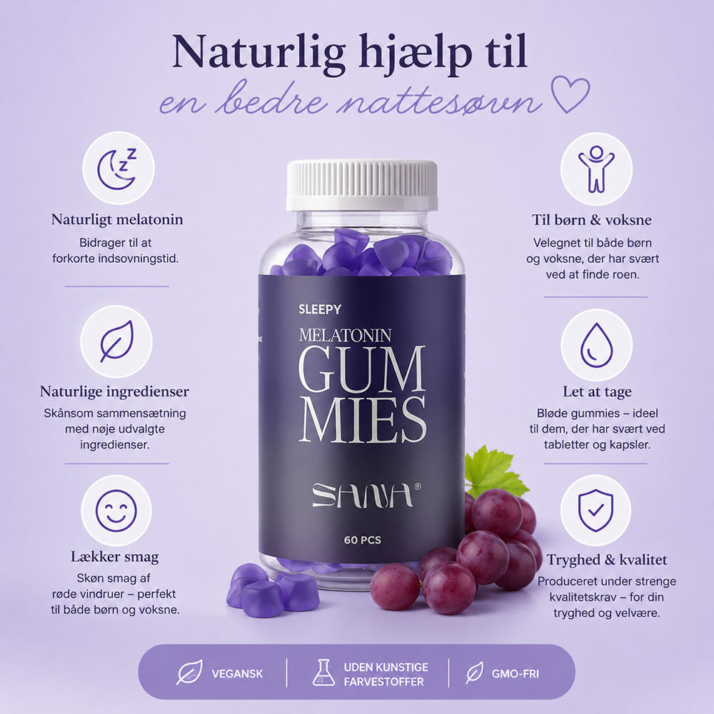Sana Nord Sleepy Gummies - 60 stk