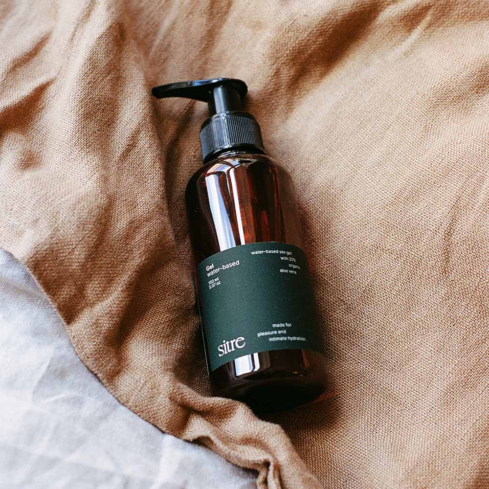 Sitre Vandbaseret gel - Naturlig glidecreme - 150 ml