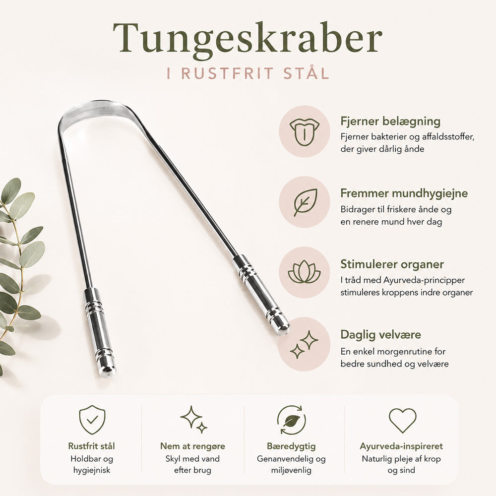 Tungeskraber - Rustfrit stål