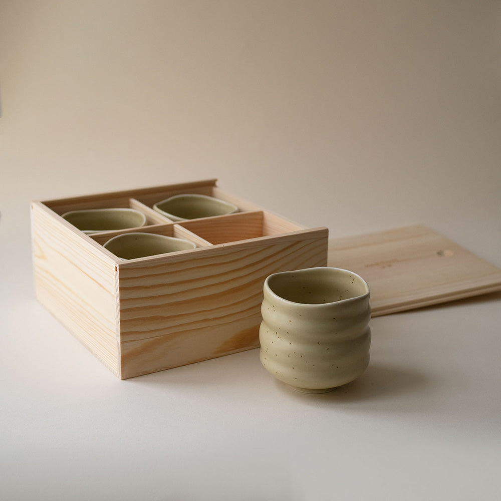 Martinys Ripple Sæt Med Fire Kopper