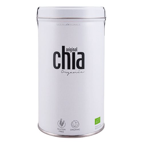 Økologiske Chiafrø har et stort indhold af Omega-3, kostfibre og proteiner. Perfekt supplement til dit bagværk,